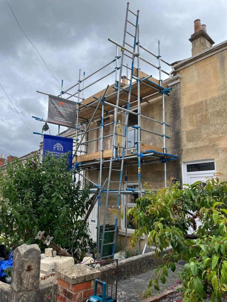 A M Scaffolding Bath Ltd City Centre Scaffolding